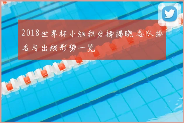 2018世界杯小组积分榜揭晓 各队排名与出线形势一览