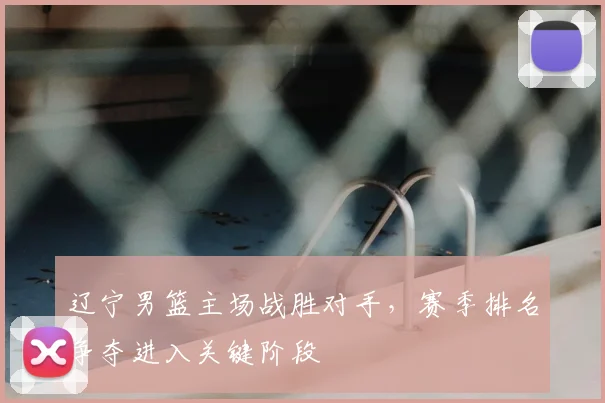 辽宁男篮主场战胜对手,赛季排名争夺进入关键阶段