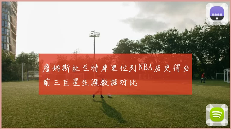詹姆斯杜兰特库里位列NBA历史得分前三巨星生涯数据对比